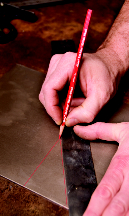 PENCIL WELDERS RED-RITER F/MARKING METAL (EA) - Carpenters Pencil